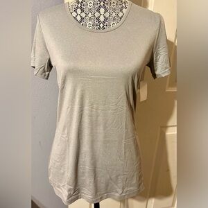 32 Degrees Women's Light Gray Short Sleeve Tee